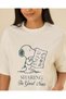 Women Cream Cat Graphic Short Sleeve Sweatshirt - 4