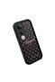 Vivo V50 Lite 4G/5G Compatible Black Silicone Case Shockproof Camera Protection Stylish Print - 3