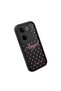 Tecno Camon 20 Pro 4g (Ck7N) Compatible Black Silicone Case Shockproof with Camera Protection Stylish Print - 3