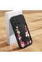 Xiaomi Redmi K90 5g Compatible Black Silicone Case Shockproof with Camera Protection Flower Pattern - 2