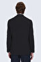 Black Comfort Fit Mono Collar Classic Jacket - 5