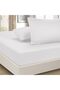Poplin 100% Cotton 63 Thread Kumai Double Size 160*200 cm Fitted Sheet Set with Pillowcase - 2
