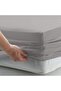Poplin 100% Cotton 63 Thread Fabric Double Size 160*200 cm Fitted Sheet Set with Pillowcases - 4
