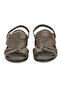 Men's Genuine Leather Hajj and Umrah Sandals with Anatomical Orthopedic Soles, Comfortable Sandals and Slippers - Brown - 3