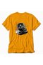 Women's Cyber-Grunge Roof Vent Graphic - Back Print - Yellow - 4