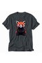 Men's Modern Street Style Red Panda Print Design - Smoked - 3
