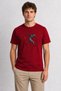 طباعة رياضية ديناميكية للرجال من Dynamic Sprinter - أحمر