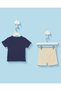 Infant Boys Navy My Family Lion Short Pyjama Set - 4