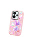 Poco M6 4g Compatible Shock-Absorbing Camera Protected Pink Silicone Case Floral Print - 3