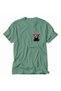 Women's Chrome Reflective Cute Red Panda Graphic Design - Green - 3