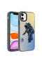 iPhone 11 Case Vibe Pattern with Camera Raised Matte Anti-Fingerprint Silicone Tkng - 6