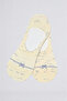 Violet Cotton Women's Ballerina Socks 12-Pack Invisible Comfortable Daily Socks