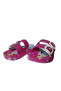 -- Girls' Figured Double Buckle Non-Slip Sole Daily Slippers - 3