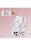 iPhone 18 Pro Case with Rhinestones and Glitter, Magsafe Camera Raised Silicone Cover - 4