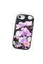 Black Silicone Case with Shock-Absorbing Camera Protections Compatible with iPhone 7/8/Se 2020 2022 Floral Print - 4