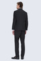 Navy Blue Regular Fit Striped Pointed Collar Double Breasted Classic Suit - 5