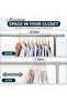 50-Pack Velvet Hangers – Slim, Non-Slip Clothes Hangers with 360° Rotating Hooks, Space-Saving and Durable Set for Coats, Dresses, Pants, and Shirts, Black - 4