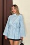 Blouses - Blue - Regular fit