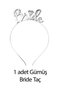Silver color bride to be party set silver theme bride party supplies - 2