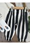 Striped Teddy Bear Printed Sweatshirt, Socks and Beret Seasonal 4-Piece Baby Boy/Child Set - 2