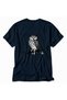 Men's Wise Owl Artistic Wall Decor and Print Back Print - Navy Blue - 4