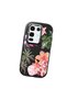 Infinix Note 50/Note 50 Pro Compatible Black Silicone Case with Shock-Absorbing Camera Protections Floral Print - 3