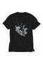 Men's Dynamic Flow Canoe Graphic Design - Black - 3
