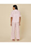 Women Pink Printed Pyjama Set - 5