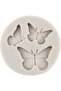 Silicone Candle Mold Candy Dough Mold 3 Sizes Butterfly Mold - 4