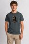 Men's Modern Industrial Turniket Street Graphic - Smoked