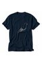Men's Ladder Top Pigeon Minimal Drawing - Navy Blue - 3