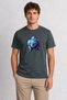 Men's Pop-Art Rhino Design - Smoked