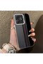Realme C63 4G/C61 Compatible High Quality Stylish Vertical Stripe Pattern Hard Case, Shock Protection
