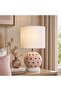 Star Kids Ceramic Table Lamp Pink- 35Cm, Ceramic, Linen, L 24 x W 24 x H 35 cm - 5