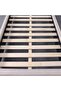 Maxillux Tuft 120X200 Upholstered Kids Bed With Usb-beige, Engineered Wood, Fabric - 7