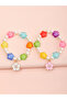 Pack of 2 - Girls Multi-Color Flower and Pearl Bracelets - 4