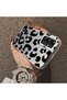 Samsung Galaxy A14 4G/5G Compatible Black Leopard Print Silicone Phone Case, Shock Protection - 2