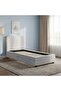 Maxillux Recta 90X200 Upholstered Kids Bed With Usb-grey, Engineered Wood, Fabric - 3