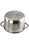 Stainless Steel 12 Piece Cookware Set - Casserole, Saucepan, Fry Pan, cooking Set, Gas - 5