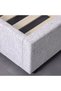 Maxillux Arcus 90X200 Upholstered Kids Bed With Usb-grey, Engineered Wood, Fabric - 4
