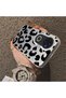 Vivo V50 Compatible Black Leopard Print Silicone Phone Case, Shock Protection - 2