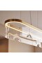 Rento LED Dining Pendant 3 Color Dimmable Light- 120cm, Gold, Iron, Aluminium - 4