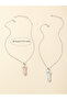 Pack of 2 - Girls Gemstone Crystal Pendant Necklaces - 4