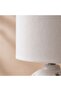 Star Kids Ceramic Table Lamp White- 40Cm, Ceramic, Linen, L 21 x W 21 x H 40 cm - 3