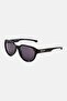 Men 207601FTT54QT Round Sunglasses, Black - 3