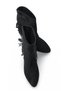 Adara Alma Women's Tasseled Western Boots 0012726 Black Suede - 5