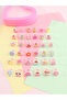 Girls Set of 12 - Cartoon Cupcake Adjustable Rings - 3