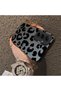 Samsung Galaxy A55 Compatible Black Leopard Print Silicone Phone Case, Shock Protection - 2