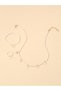 Girls Gold Tone Heart Charm Beaded Necklace, Bracelet and Ring Set - 5
