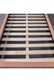 Maxillux Recta 120X200 Upholstered Kids Bed With Usb-peach Pink, Engineered Wood, Fabric - 6